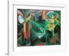 Doe in the Monastery Garden, 1912-Franz Marc-Framed Art Print