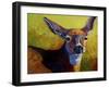 Doe Look-Marion Rose-Framed Giclee Print