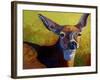 Doe Look-Marion Rose-Framed Giclee Print