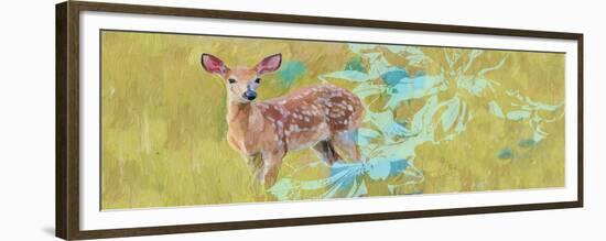 Doe With Magnolia-Sarah Butcher-Framed Premium Giclee Print