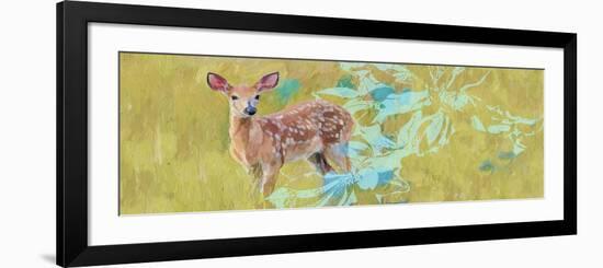 Doe With Magnolia-Sarah Butcher-Framed Premium Giclee Print