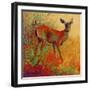 Doe-Marion Rose-Framed Giclee Print