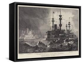 Does Britannia Need New Bulwarks? the French Squadron in the Mediterranean-Fred T. Jane-Framed Stretched Canvas