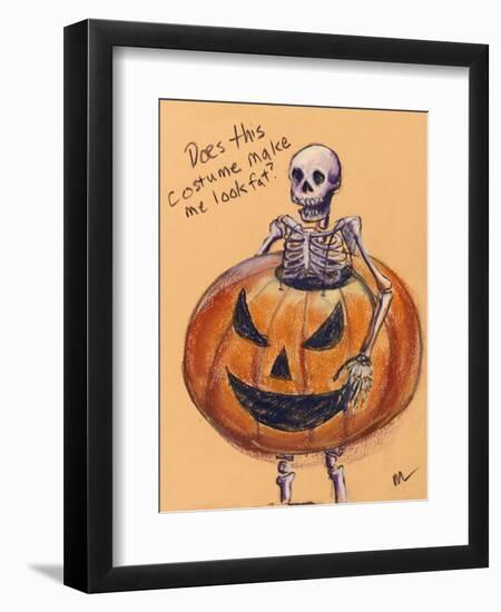 Does this costume make me look fat?-Marie Marfia-Framed Giclee Print