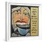 Doesn't Like Coffee-Tim Nyberg-Framed Giclee Print