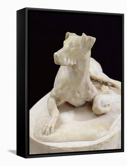 Dog, 1827-Pierre-francois-gregoire Giraud-Framed Stretched Canvas