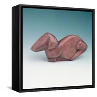 Dog (Aluminium)-Henri Gaudier-brzeska-Framed Stretched Canvas
