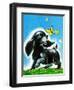 Dog and Butterflies - Jack & Jill-Irma Wilde-Framed Giclee Print