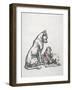 Dog and Child, Early 20th Century-Robert Noir-Framed Giclee Print