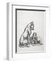 Dog and Child, Early 20th Century-Robert Noir-Framed Giclee Print