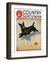 "Dog and Firecrackers," Country Gentleman Cover, July 1, 1936-Nelson Grofe-Framed Giclee Print