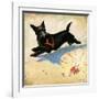 "Dog and Firecrackers,"July 1, 1936-Nelson Grofe-Framed Giclee Print