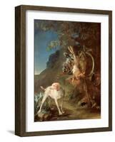 Dog and Game, 1730-Jean-Baptiste Simeon Chardin-Framed Giclee Print