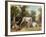 Dog and Hare-Jean-Baptiste Oudry-Framed Giclee Print