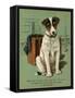 Dog and Luggage-null-Framed Stretched Canvas