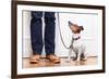 Dog and Owner-Javier Brosch-Framed Photographic Print