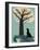 Dog and Squirrel-Rocket 68-Framed Premium Giclee Print