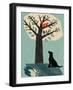 Dog and Squirrel-Rocket 68-Framed Premium Giclee Print