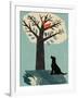 Dog and Squirrel-Rocket 68-Framed Giclee Print