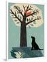 Dog and Squirrel-Rocket 68-Framed Giclee Print