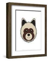 Dog - Animaru Cartoon Animal Print-Animaru-Framed Giclee Print