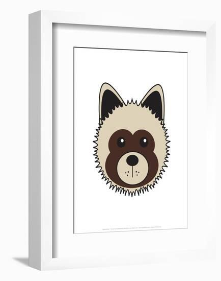 Dog - Animaru Cartoon Animal Print-Animaru-Framed Giclee Print