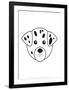 Dog - Animaru Cartoon Animal Print-Animaru-Framed Giclee Print