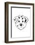 Dog - Animaru Cartoon Animal Print-Animaru-Framed Giclee Print