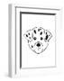 Dog - Animaru Cartoon Animal Print-Animaru-Framed Giclee Print