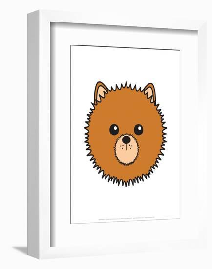 Dog - Animaru Cartoon Animal Print-Animaru-Framed Giclee Print