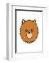 Dog - Animaru Cartoon Animal Print-Animaru-Framed Giclee Print