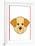Dog - Animaru Cartoon Animal Print-Animaru-Framed Giclee Print