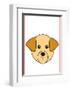 Dog - Animaru Cartoon Animal Print-Animaru-Framed Giclee Print