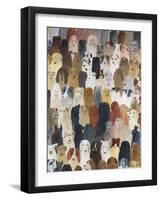 Dog Assembly 1, 2016-Holly Frean-Framed Giclee Print