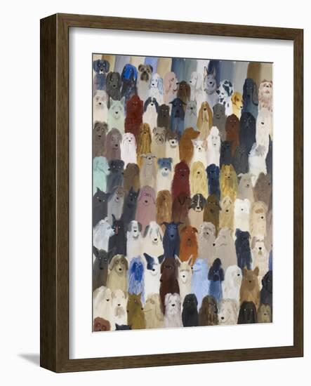 Dog Assembly 2, 2016-Holly Frean-Framed Giclee Print