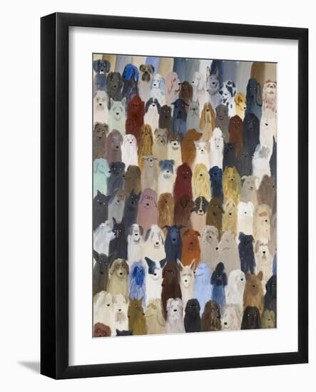 Dog Assembly 2, 2016-Holly Frean-Framed Giclee Print