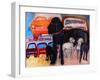 Dog at the Used Car Lot, Rex-Brenda Brin Booker-Framed Giclee Print