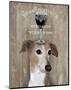 Dog Au Vin Greyhound-Fab Funky-Mounted Art Print