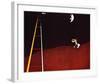 Dog Barking at the Moon-Joan Miro-Framed Art Print