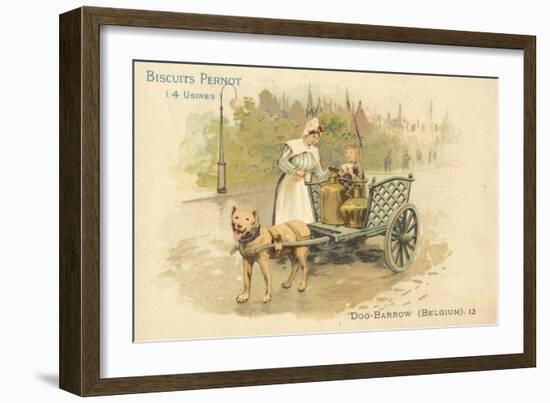 Dog Barrow, Belgium-null-Framed Giclee Print