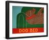 Dog Bed Choc-Stephen Huneck-Framed Giclee Print
