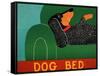 Dog Bed Dachshund-Stephen Huneck-Framed Stretched Canvas