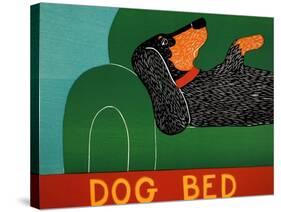 Dog Bed Dachshund-Stephen Huneck-Stretched Canvas