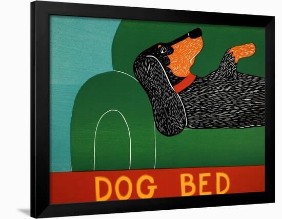 Dog Bed Dachshund-Stephen Huneck-Framed Giclee Print