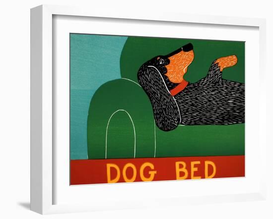 Dog Bed Dachshund-Stephen Huneck-Framed Giclee Print