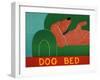 Dog Bed Red Dachshund-Stephen Huneck-Framed Giclee Print