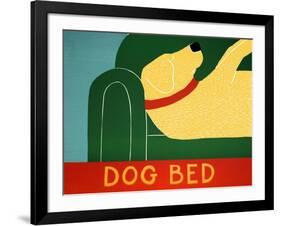 Dog Bed Yellow-Stephen Huneck-Framed Giclee Print