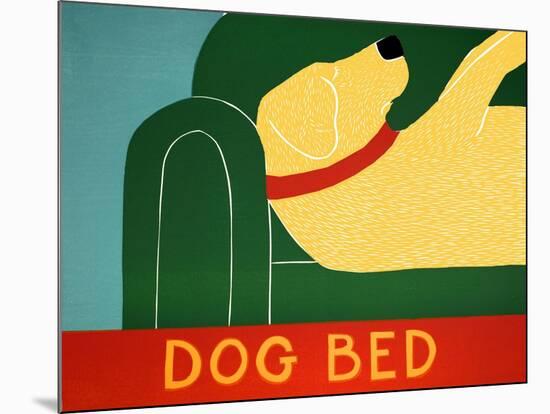 Dog Bed Yellow-Stephen Huneck-Mounted Giclee Print