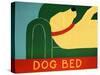 Dog Bed Yellow-Stephen Huneck-Stretched Canvas