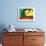 Dog Bed Yellow-Stephen Huneck-Framed Giclee Print displayed on a wall